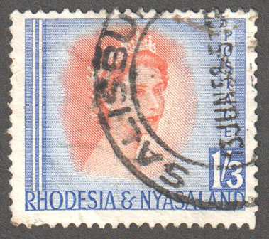 Rhodesia and Nyasaland Scott 150 Used - Click Image to Close